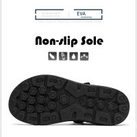 Sandalias planas informales de verano para hombre, transpirables, cómodas, modernas, combinables, ligeras, resistentes al desgaste, sandalias de playa - details 6