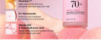 Anua Peach 70 Niacinamide Serum 30ml / suero facial hidratante iluminador/belleza de limpieza diaria (1.01 fl. oz.) - details 2