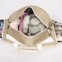 Bolso de hombro tipo bandolera para gimnasio y Fitness, compartimento para zapatos, deportes de natación, bolso de entrenamiento de Yoga, separación en seco y húmedo, paquete de viaje de fin de semana - details 8