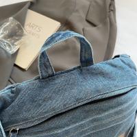 Bolso de mano de tendencia, bolso vaquero Retro, bolso para axila Y2K, bolso de hombro para chica picante, bolso cruzado, bolso vaquero lavado para niñas - details 11