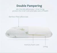 Almohada de Espuma de Memoria de Bambú Cuidado de Cuello Cervical para Hotel, B&B, Hogar - details 5