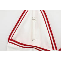 BUNO-nuevo producto de primavera, Vestido corto con tirantes y escote en V profundo de corte bajo para chica picante, esponjoso y acanalado en contraste - details 9