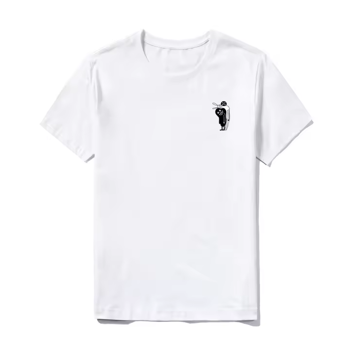 Camiseta de Algodón 100% Suave y Transpirable Fit Clásico para Uso Diario Patrón Impreso - 1