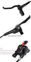 SHIMANO-Nivel de freno de BR-mt200, disco de aceite hidráulico para bicicleta de montaña, almohadillas de freno Super M315/M365, otras piezas de bicicleta - details 2
