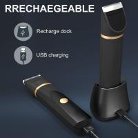 Scttomon Afeitadora de Pelos de Caderno Eléctrico Afeitadora de Nariz de Cerámica Recargable por USB para Hombres - details 2