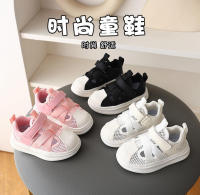 Nuevas sandalias de malla para niños en verano, suela suave, medio zapato de playa con concha - details 0