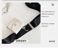 Bolso cuadrado pequeño oscuro Trend Bolso combinado 2 en 1 Bolso de la caja del sobre de cuero de los hombres y las mujeres Bolso pequeño bandolera - details 47