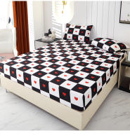 Bonenjoy-sábana ajustable de estilo Simple, transpirable sábana elástica, ropa de cama estampada para el hogar (sin funda de almohada) - details 7