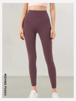 Pantalones largos de Yoga para mujer, pantalones deportivos ajustados, BLB, melocotón móvil - details 11