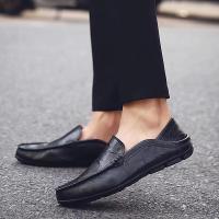 Zapatos Informales de Verano para Hombre Mocasines de Cuero con Transpirabilidad sin Cordones - details 22