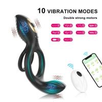 Leten Vibrador Prostativo Juguete Sexual Inalámbrico para Hombres Masaje de Testículos Enchufe Anal - details 2