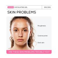Sakura-Gel Exfoliante para Rostro, Exfoliante Hidratante, Reparación Nutritiva, Crema Facial, Belleza, Cuidado de la Piel - details 1