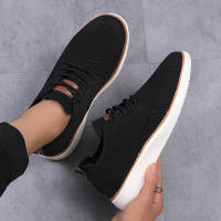Zapatos casuales para hombre, malla, telas con mosca - details 4