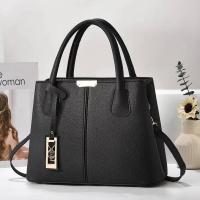 Bolso de mano de Color sólido a la moda para mamá de mediana edad, bolso de hombro sencillo e informal de gran capacidad, mochila de lujo de alta gama - details 5