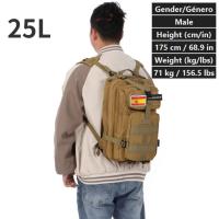 Mochila táctica De Gran Capacidad, 25 Litros / 50 Litros, Impermeable, Para Emergencias De 3 Días, Caza Senderismo Y Aca - details 7