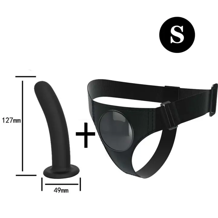 Leten Pantalones de Correa para Hombres Juguete Sexual de Manga Larga Cinturón de Arneses para Harness Categoría de Salud Juguetes Sensuales - 1