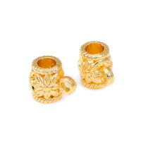 Collares de latón de Color dorado de 18K, pulseras, dijes, conectores, colgantes, cierres, cuentas, conector, suministros para fabricación de joyas, accesorios Diy- - details 25