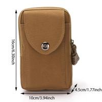 Bolsa de cintura de lona de 6,5»,Bolsa de transporte para equitación al aire libre,Bolsa para teléfono móvil para deportes al aire libre,Bolsa de cintura con cinturón,Mini bolsa de pecho para niños,Bolsa Crossbody - details 3
