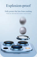 Protector de lente de cámara de vidrio para iPhone 13, 12, 11 Pro Max, Mini película de protección de anillo de lente de Metal en iPhone 13, 12, 11, película protectora - details 7