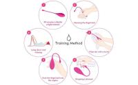Leten Smart Ball mancuernas vaginales de silicona completa vagina apretar Kegel juego de bolas de ejercicio para mujer señora - details 13