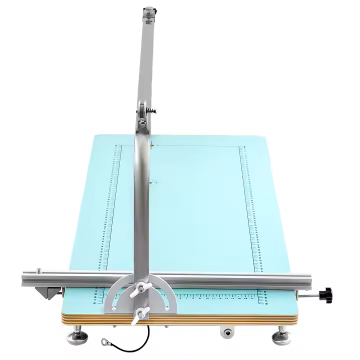 SucceBuy-máquina cortadora de espuma, cortador de espuma de alambre caliente, banco de trabajo a escala, cortador de espuma de poliestireno, ángulo ajustable - 1
