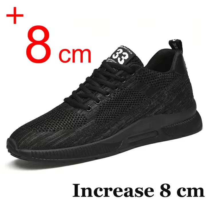 Zapatillas Deportivas para Hombre Zapatos con Elevador Invisible, Zapatos Transpirables y Aumento de 6CM - 1