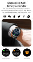 Reloj mujer inteligente exterior deporte Bluetooth llamada sano ritmo cardíaco presión arterial hombre reloj - details 8