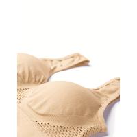 Sujetador deportivo con almohadillas incorporadas, transpirable, alta elasticidad, sin aros, perfecto para yoga, fitness, correr - details 41