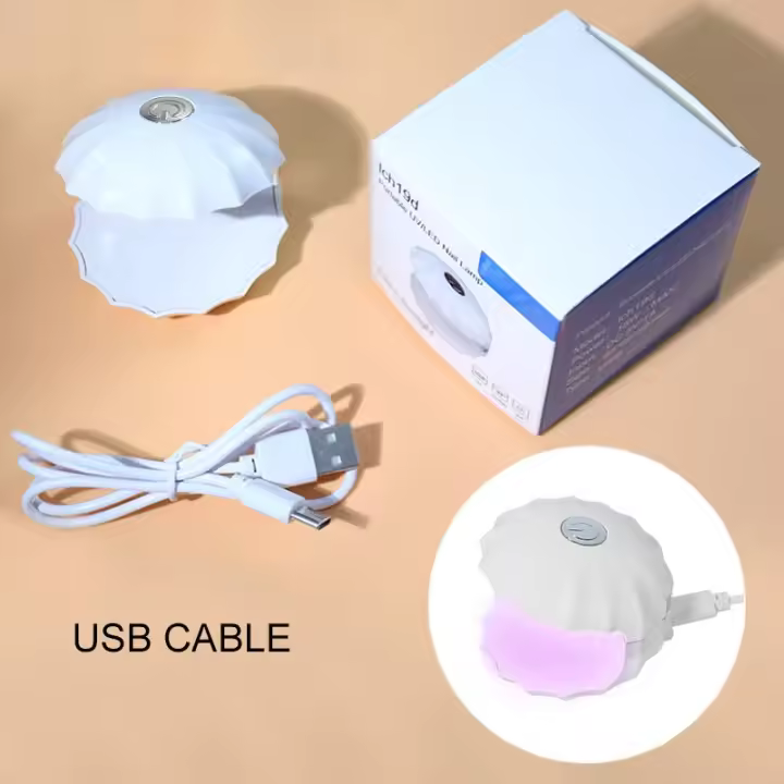Arte Clavo-Mini secador de uñas portátil, Gel de secado rápido, UVLED, máquina de luz de manicura, herramientas de secado de Arte de uñas, alimentación por USB - 1