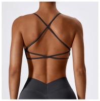 Camisola Deportiva Sin Espalda Top de Deportes Ajustado para Mujeres Absorbente de Choques - details 25