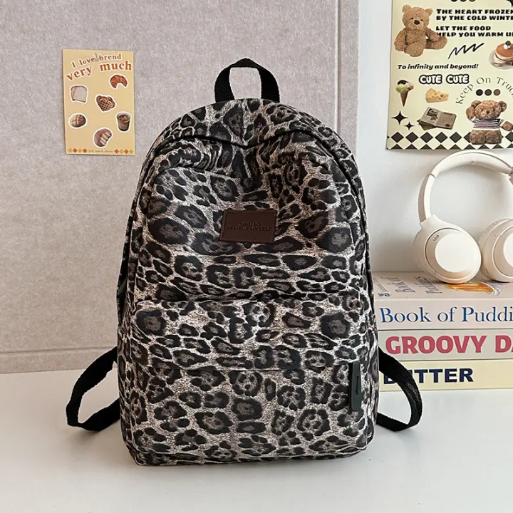 Mochila de Nylon de Alta Gama 2025 Estilo Universitario Fresco para Mujeres en Otoño e Invierno - 1