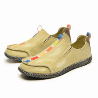 Zapatos de lona informales para hombre, mocasines transpirables, suaves y cómodos, antideslizantes, sin cordones, para conducir - details 19