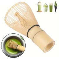 Accesorios de cocina, batidor de polvo verde Matcha 100, herramienta de bambú para ceremonia japonesa, cepillo de té, 1 ud. - details 7