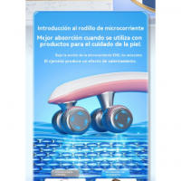 Rodillo de adelgazamiento Dios V dispositivo cara instrumento de masaje casero micro-corriente pequeña papada instrumento facial de masaje instrumento de belleza - details 5