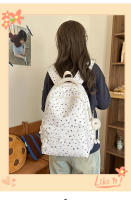 2025 nuevo bolso escolar para lindo, fresco, artístico, versátil, casual, secundaria, niñas, estudiantes, mochilas - details 1