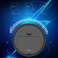 Robot aspirador inteligente 3 en 1, máquina de limpieza del hogar, aspiradora automática, negro - details 3