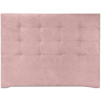 Cabecero tapizado acolchado para dormitorio, modelo Tablet largo en tela antimanchas gris antracita y medidas 151 x 125 cm para camas de 135 o 150 cm. - details 4