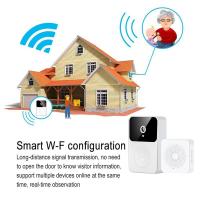 Cámara de seguridad inalámbrica para el hogar, videoportero WiFi, videoportero, visión nocturna, timbre IP - details 0