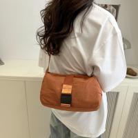 Bolso cruzado coreano de moda para hombre y mujer, bolso de hombro ligero con hebilla de alta capacidad, bolso de viaje ajustable de Color sólido - details 12