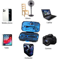 WOZOBUY-Juego de puntas de destornillador de precisión, herramienta de mejora del hogar, Kit de reparación electrónica para computadora - details 20