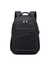 Mochila minimalista para hombre, mochila para ordenador de 15,6 pulgadas, almacenamiento multicapa, con interfaz USB - details 7