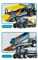 Coche de juguete de ingeniería para niños, excavadora de inercia de Dumper grande, regalo de cumpleaños para niños de 2 a 4 años, nuevo, 2024 - details 6