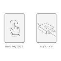 Interruptor USB 3,0 KVM, conmutador 1x2/2x1, divisor USB, controlador compartido para ordenador portátil, impresora, teclado, ratón, D - details 4
