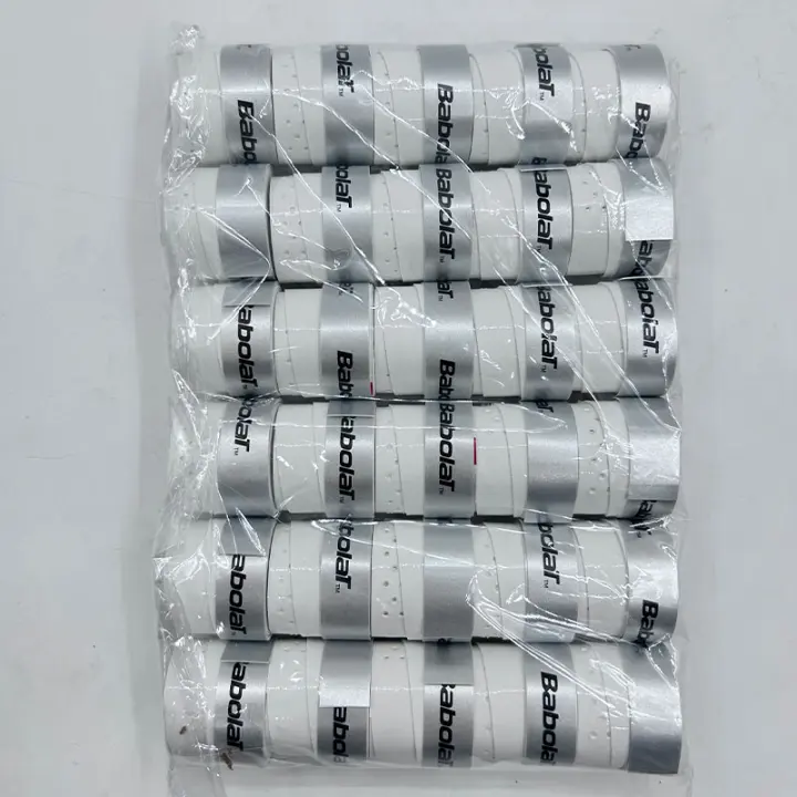 Babolat Overgrips Adhesivos Duraderos 30PCS para Raqueta de Tenis, Pádela de Pickleball, Raqueta de Bádminton Absorción Buena, Impermeable - 1