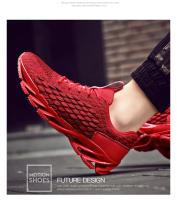 Zapatillas de Malla Transpirable Antideslizantes para Hombres Zapatos Deportivos de Baloncesto y Tenis para Exteriores - details 1