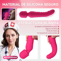 Varita Mágica de Placer para Mujer Vibrador G-spot AV Estimulador de Clítoris Masajeador de Vagina - details 4