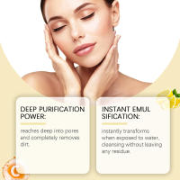 Aceite desmaquillante limpiador facial de leche de agua hidratante suave con vitamina C - details 8