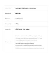 Towel woven stripe thickened absorbent soft adult face towel household cotton towel - details 9