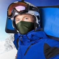 Máscara Facial de Prueba de Viento para Invierno Pasamontañas con Calentador de Cuello - details 1