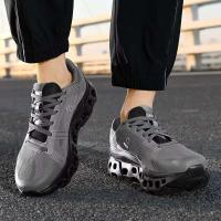 Moda respirable de alta calidad con cordones zapatos deportivos casuales cómodos para hombres - details 5